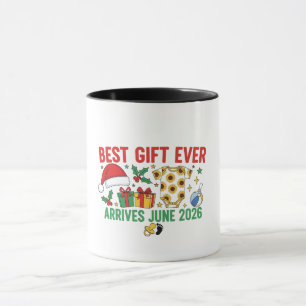 Taza La Mejor Regalo Llega en Junio 2026 Parejas de Nav