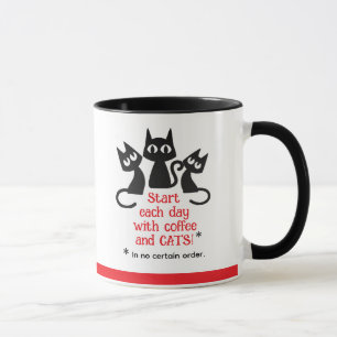 Taza ¡La mejor risa! Tema divertido del gato Gift Mug