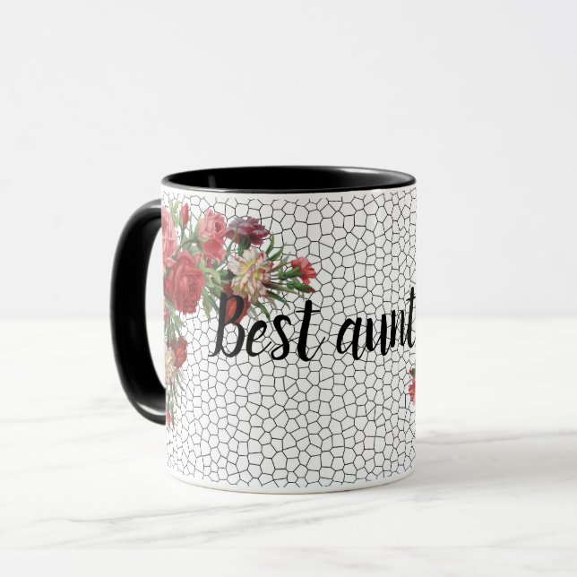 Taza La mejor tía de todos los tiempos (Anverso izquierdo)
