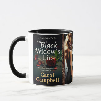 Taza La Mentira de la Viuda Negra – Thriller de Psicópa