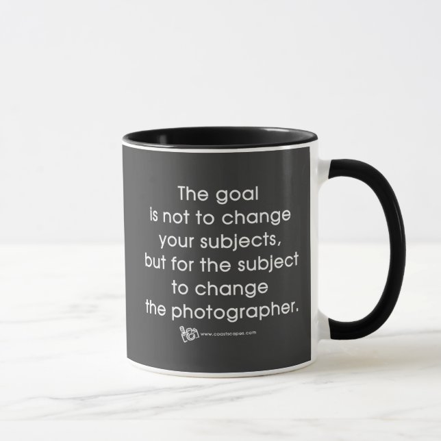 Taza La meta del fotógrafo (Derecha)