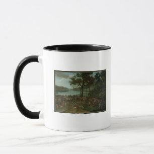 Taza La mina en el Etangs de Commelles en 1771
