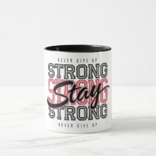 Taza La motivación nunca se rinde
