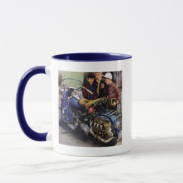Taza La motocicleta de Tex (Izquierda)