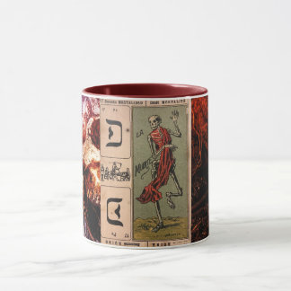 Taza La Muerte Tarot Card Coffee Mug