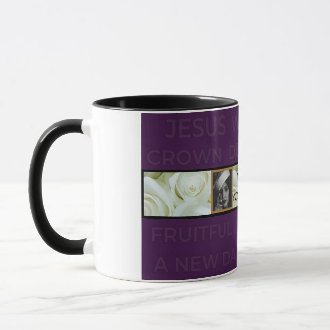 Taza La mujer ganadora Jumble Mug (Izquierda)
