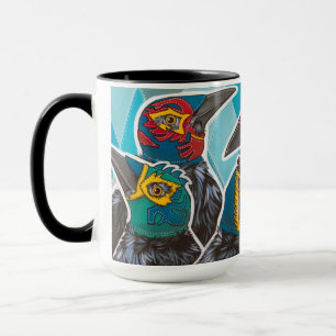 Taza La "multitud de Grackles" asalta