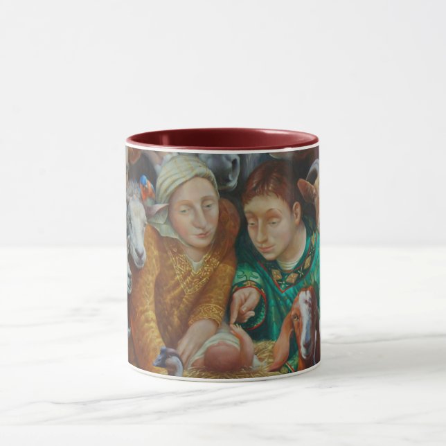 Taza La natividad de Rosa María Adcock (Centro)