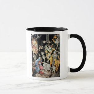 Taza La natividad, hecha en Nápoles