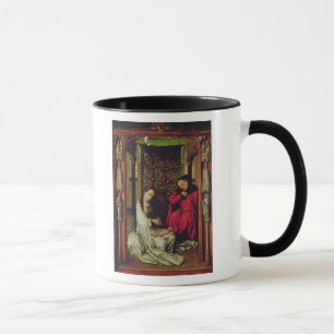 Taza La natividad, izquierda de un tríptico, c.1496