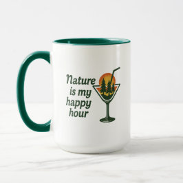 Taza La naturaleza es mi hora feliz