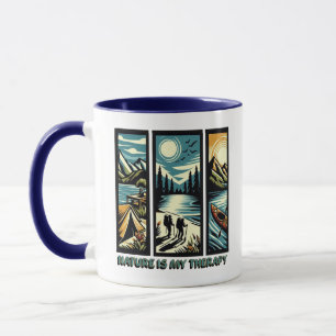 Taza La Naturaleza Es Mi Terapia
