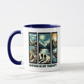 Taza La Naturaleza Es Mi Terapia