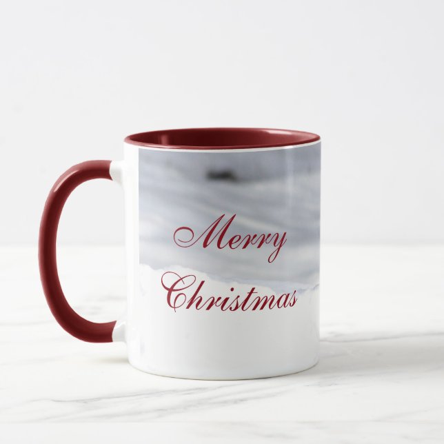 Taza La Navidad de las ardillas rojas (Izquierda)