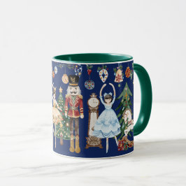 Taza La Navidad de los Vintage Nutcracker