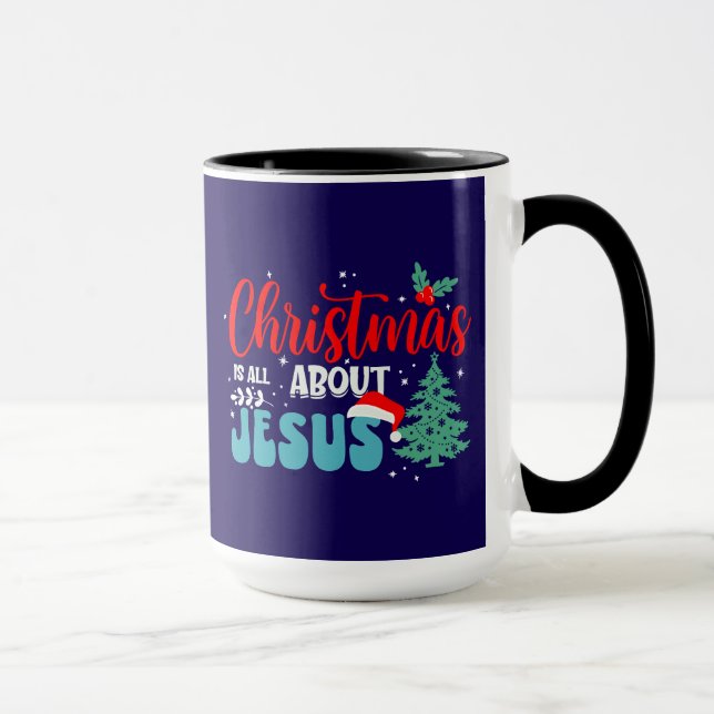 Taza La Navidad se trata de Jesús-43687 (Derecha)