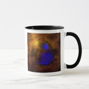 Taza La nebulosa de Orión en el infrarrojo
