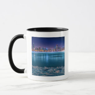 Taza La nieve y el hielo abundan en el lago Michiga en