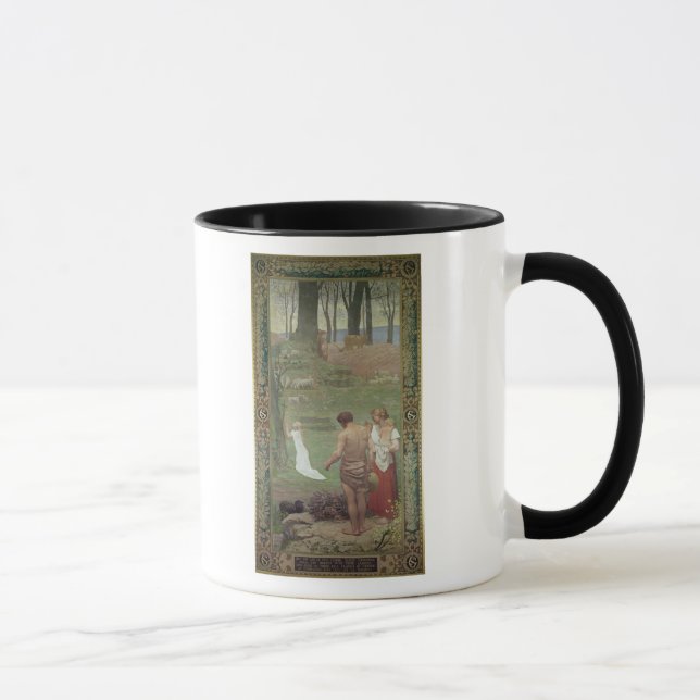 Taza La niñez de St. Genevieve (Derecha)