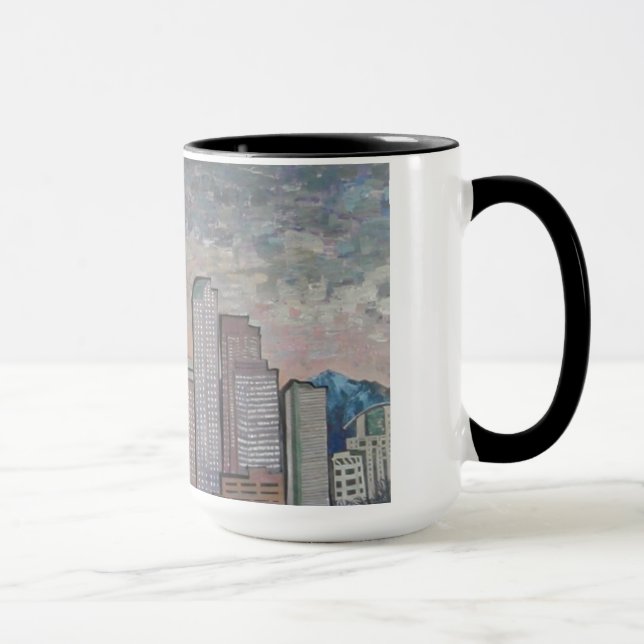 Taza La noche cae en Denver (Derecha)