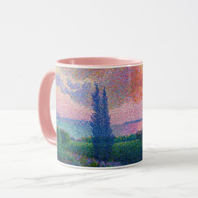 Taza La nube rosa, pintura de Henri-Edmond Cross (Anverso izquierdo)