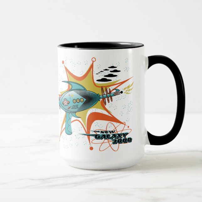 Taza La nueva pistola de rayos Galaxy 3000 (Derecha)