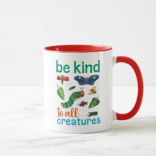 Taza La oruga muy hambrienta será amable con todo el mu