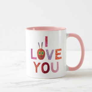 Taza La oruga muy hambrienta   Te Amo