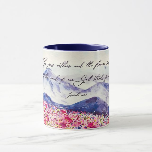 Taza La palabra de nuestro Dios se mantiene (Centro)