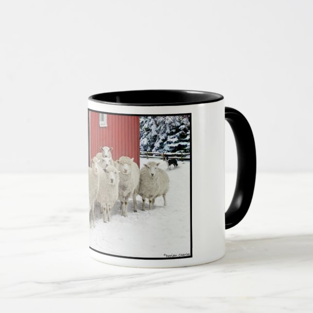 Taza "La pandilla del copo de nieve" (Anverso derecho)