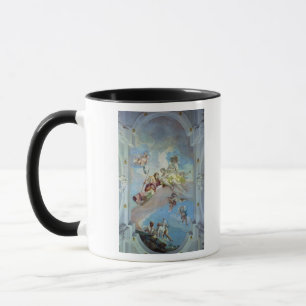 Taza La partida de Venus de Adonis, 1707-08 (fresco)