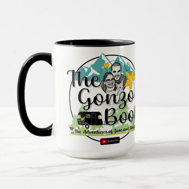 Taza La peluca del libro Gonzo (Izquierda)