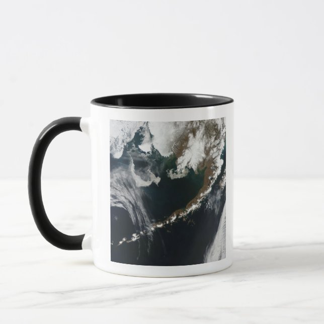 Taza La península de Alaska y las islas Aleutianas (Izquierda)
