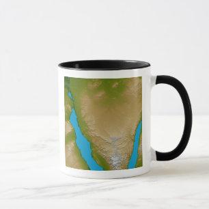 Taza La península del Sinaí