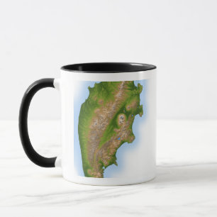 Taza La península rusa de Kamchatka