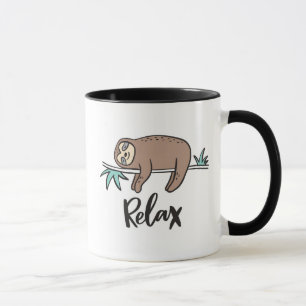 Taza La pereza dice se relaja