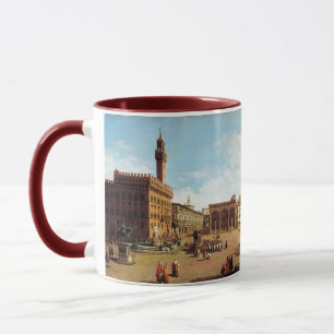 Taza La Piazza della Signoria en Florencia
