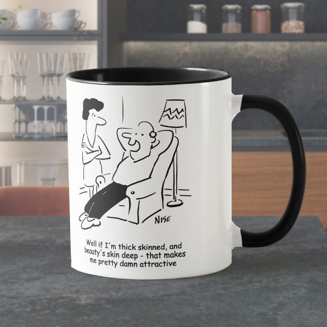 Taza La piel profunda de la belleza (Subido por el creador)