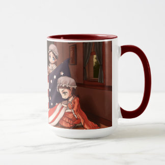 Taza La pintura clásica de Chibicca - nacimiento de la