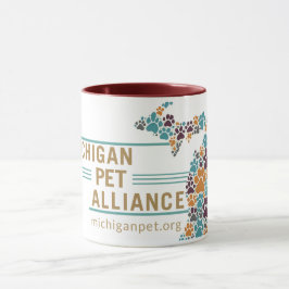Taza La pintura de Michigan imprimió tazón de café