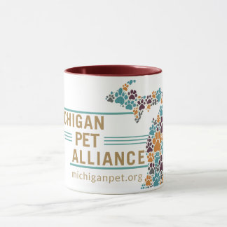 Taza La pintura de Michigan imprimió tazón de café