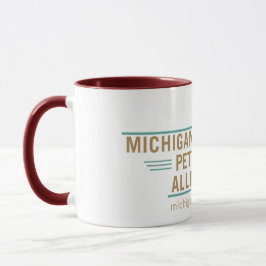Taza La pintura de Michigan imprimió tazón de café