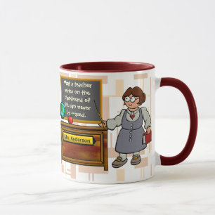 Taza La pizarra de la vida