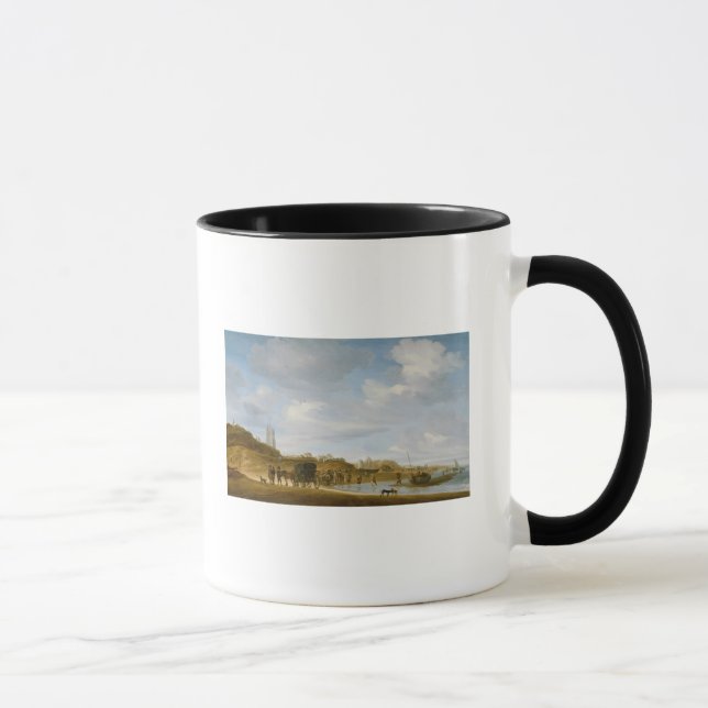 Taza La playa en Egmond-an-Zee (Derecha)