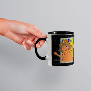 Taza La portada #8 de The Sbuirrels: "Anuncio de teléfo