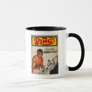Taza La portada de revista 2 del anillo