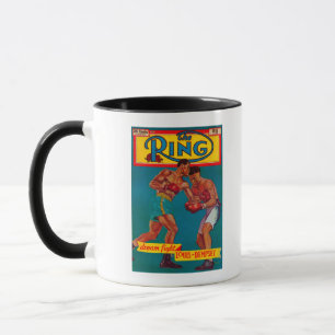 Taza La portada de revista del anillo