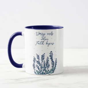 TAZA LA PREOCUPACIÓN TERMINA CUANDO LA FE PROVOCA LA CI