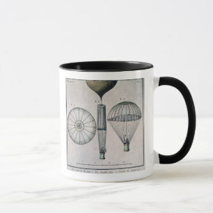Taza La primera pendiente de paracaídas de