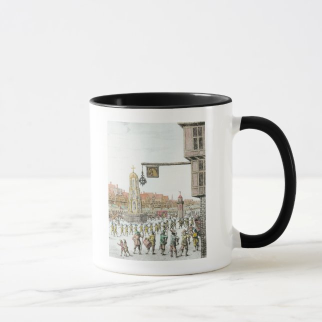 Taza La procesión de Marie de Medici adelante (Derecha)